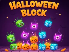 Jwèt Halloween Block sou entènèt