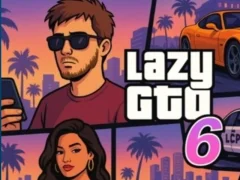 Jwèt Lazy Gto 6 sou entènèt