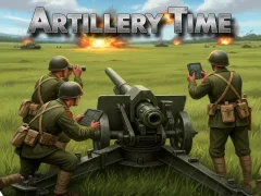 Jwèt Artillery Time sou entènèt
