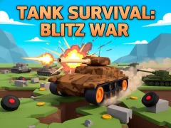 Jwèt Tank Survival: Blitz War sou entènèt