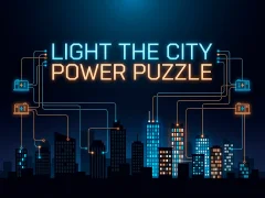 Jwèt Light the City Power Puzzle sou entènèt
