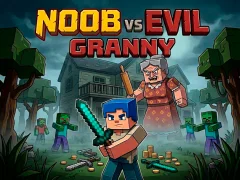 Jwèt Noob vs Evil Granny sou entènèt
