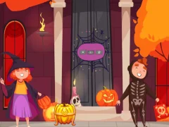 Jwèt Halloween Candy Basket Escape sou entènèt