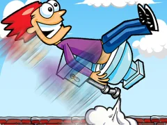 Jwèt Farting Flippy King sou entènèt