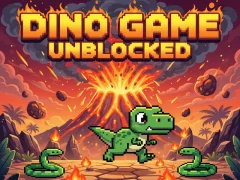 Jwèt Dino Game Unblocked sou entènèt
