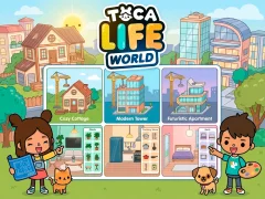 Jwèt Toca Life World sou entènèt