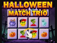 Jwèt Halloween Match Trio sou entènèt