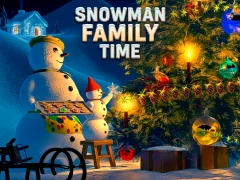 Jwèt Snowman Family Time sou entènèt