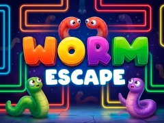Jwèt Worm Escape sou entènèt