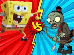 Jwèt Zombie Vs SpongeBoob sou entènèt