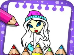 Jwèt Easy Bratz Coloring sou entènèt