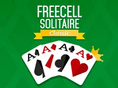 Jwèt FreeCell Solitaire Classic sou entènèt