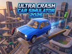 Jwèt Ultra Crash Car Simulator 2026 sou entènèt