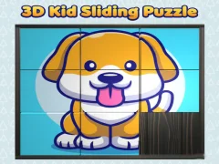 Jwèt 3D Kid Sliding Puzzle sou entènèt