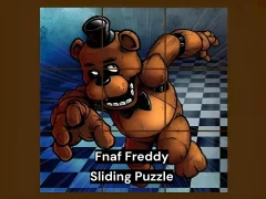 Jwèt Fnaf Freddy Sliding Puzzle sou entènèt