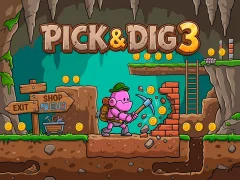 Jwèt Pick & Dig 3 sou entènèt