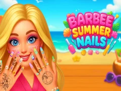 Jwèt Barbee Summer Nails sou entènèt