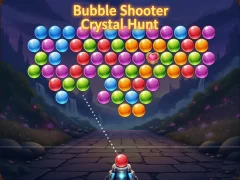 Jwèt Bubble Shooter Crystal Hunt sou entènèt