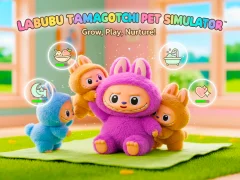 Jwèt Labubu Tamagotchi Pet Simulator sou entènèt