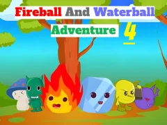 Jwèt Fireball And Waterball Adventure 4 sou entènèt