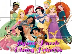 Jwèt Jigsaw Puzzle: Disney Princess sou entènèt
