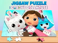 Jwèt Jigsaw Puzzle: Gabby's Dollhouse sou entènèt