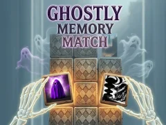 Jwèt Ghosts Memory Match sou entènèt