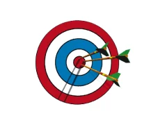 Jwèt Bullseye Hit sou entènèt