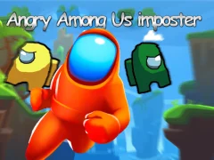 Jwèt Angry Among Us imposter sou entènèt