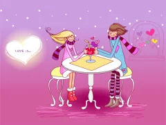 Jwèt Love Is sou entènèt