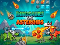 Jwèt Dinosaurs vs Asteroids sou entènèt