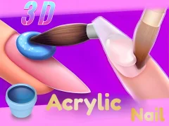 Jwèt 3D Acrylic Nail sou entènèt