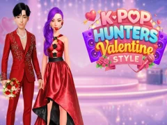 Jwèt K Pop Hunters Valentine Style sou entènèt