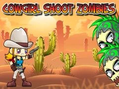 Jwèt Cowgirl Shoot Zombies sou entènèt
