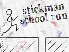 Jwèt Stickman School Run sou entènèt