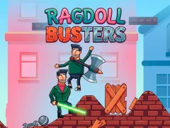 Jwèt Ragdoll Busters sou entènèt