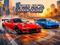 Jwèt Two RX7 Drifters sou entènèt