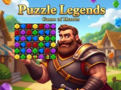 Jwèt Puzzle Legends Game of Heroes sou entènèt