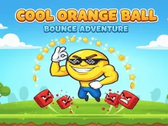 Jwèt Cool Orange Ball: Bounce Adventure sou entènèt