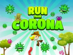 Jwèt Run From Corona sou entènèt