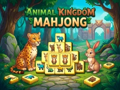 Jwèt Animal Kingdom Mahjong sou entènèt