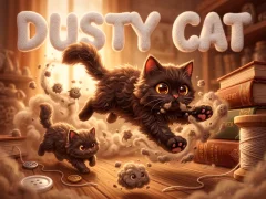 Jwèt Dusty Cat sou entènèt