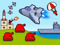 Jwèt Bomber Plane: 2D Air Strike sou entènèt