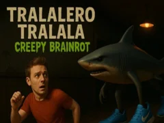 Jwèt Tralalero Tralala Creepy Brainrot sou entènèt