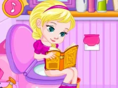 Jwèt Potty Train Baby Elsa sou entènèt