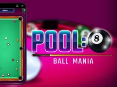 Jwèt Pool 8 Ball Mania sou entènèt