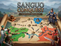 Jwèt Sanguo Conquest Thirteen Provinces sou entènèt