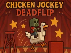 Jwèt Chicken Jockey Deadflip sou entènèt