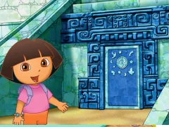 Jwèt Dora the Explorer Dora's Number Pyramid Adventure sou entènèt