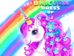 Jwèt Unicorn Dress Up sou entènèt